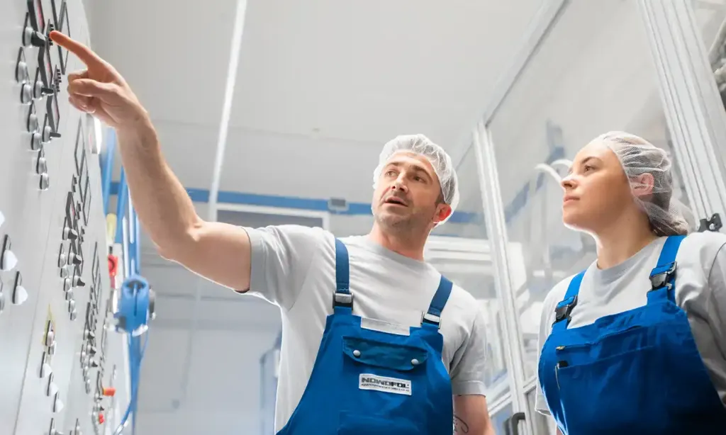 Nowofol Kunststoff Anlage Mitarbeiter